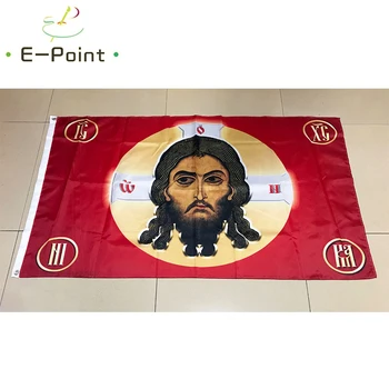 Rusko Ježiša Krista Vyznania Viery Tvár Vlajka 2ft*3 ft (60*90 cm) 3 ft*5 ft (90*150 cm) Veľkosť Vianočné Dekorácie pre Domov