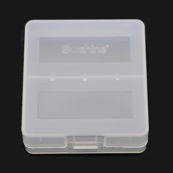 8PCS Transparentné 2 x 9V 6F22 Plastové Batérie Prípade Držiteľ Úložný Box 9V Batérie poľa