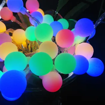 YIYANG 3M 30LED Svetlá Loptu LED Reťazec AA Batérie Garland Prívesok Svetlo Vianočné Osvetlenie pre Strany, Záhradné Dekorácie Dodávky