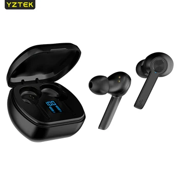 YZTEK M16 Led Displej Bluetooth Športové Slúchadlá Bezdrôtové Slúchadlá TWS Stereo Slúchadlá Nepremokavé Headset Pre prevádzku a Telocvični