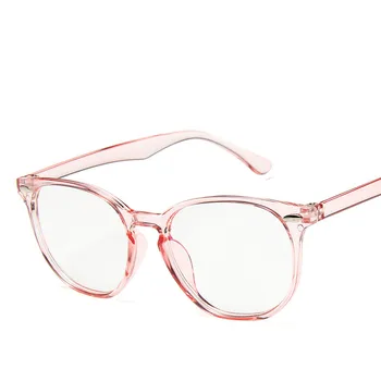 Yoovos Klasické Okuliare, Rám Ženy/Muži 2021 Vintage Plastové Okuliare Pre Ženy Retro Anti-Modré Svetlo Okulary Gafas De Hombre