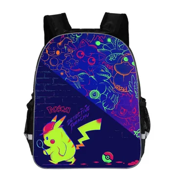 Multicolor cartoon vzor školské tašky veľkú kapacitu, ľahký a znížte zaťaženie zo strany junior batoh high school dieťa batoh