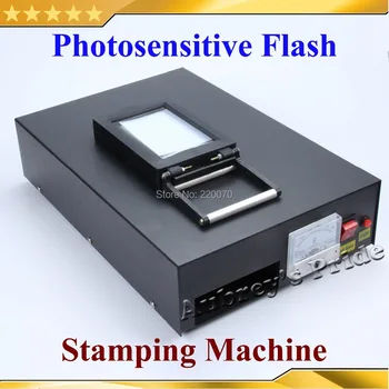 Doprava zadarmo 42MM Fotosenzitívne Portrét Flash Pečiatka Stroj Kit Samostatne písanie rukou Lisovanie, Takže Tesnenie Pásik Papiera, Filmu Auta
