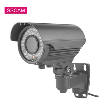 ONVIF 5MP Bullet IP Kamera, Vonkajšie 3.6 mm-10 mm Manuálny Zoom Varifokálny P2P Detekcia Pohybu Alarm 30 M Nočné Videnie IP Kamery, IR Cut