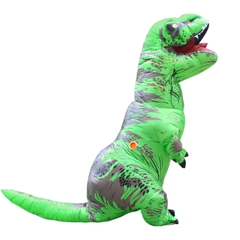 Dospelých Nafukovacie Kostým Dinosaura Kostýmy T-REX Vyhodiť Maškarný kostým Maskota Cosplay Kostým Pre Mužov, Ženy, Deti Dino Kreslených
