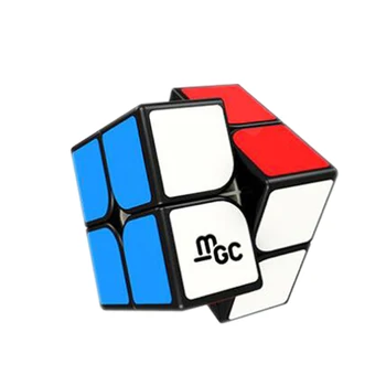 YongJun MGC 2x2x2 Magnetické Rýchlosť Kocka 2x2 M Magické Kocky Puzzle Hra Cubo Magico 2*2*2 Neo Cube Tým, Magnety, detské hračky