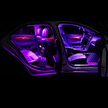 4x bezchybné Auto LED Žiarovky Auto, Interiér Svetla Kit Dome Svetlá na Čítanie batožinového priestoru Svietidlá Pre Mitsubishi Outlander 2017 2018 2019 2020
