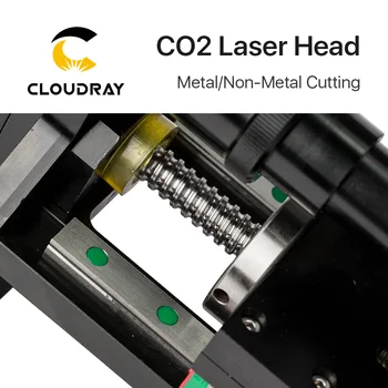 Cloudray 150-500W CO2 Laserové Rezacie Hlavy Kovové Non-Metal Hybrid Auto Focus