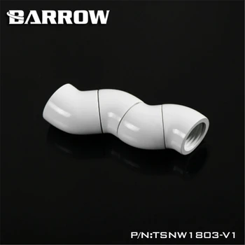 Barrow 90 180 Stupňov Multi-Uhlové Skrutkovanie, Had 360 Otočný Adaptér (Žien a Žien) Pre Počítač Vodné Chladenie
