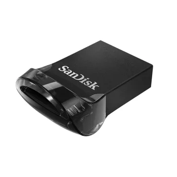 SanDisk USB Flash Ultra Fit 256 GB USB 3.1 Disku 130MB/s, Čítanie Rýchlosť Pero Jednotka Držať s ozdobná šnúrka na uniforme pre PC