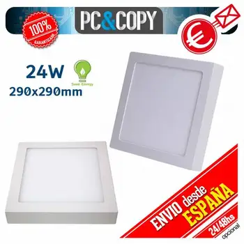 Strop Plafon LED Panel povrchu 24W Biele Svetlo Námestie 290 mm Downlight