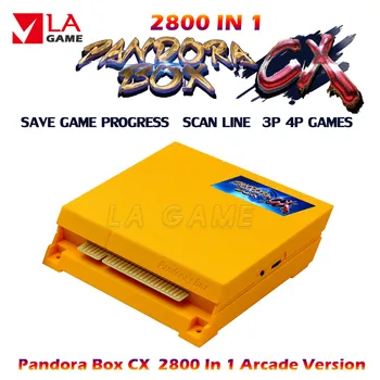 2021 pandora box cx jamma rada 2800 hry v 1 origináli 3A arkádovej verzii rovnaký priebeh hry 720P pacman tekken