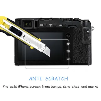 2Pack 0,3 mm 2.5 D 9H Jasné, Tvrdené Sklo Screen Protector Pre Fujifilm X-E2 XE2S Digitálny Fotoaparát LCD Anti-Scratch ochranný Film