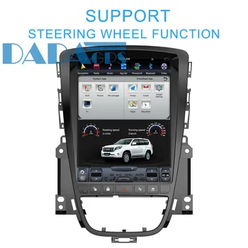 TeslaStyle Android 7.1 Auto Stereo Rádio GPS Navigácia Pre OPEL Vauxhall Holden Astra J 2010-2013 žiadne DVD Multimediálne Headunit MP4