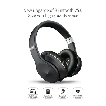 HIFI stereo bezdrôtové slúchadlá HIFI bluetooth headset 5.0 športové hry slúchadlá Orange fashion pre iphone Android počítača