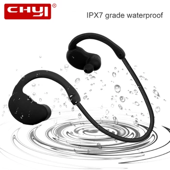 CHYI Nepremokavé IPX7 Bluetooth Bezdrôtové Slúchadlá Šport Herné Headset Hifi Stereo Slúchadlá potlačenie Šumu Slúchadlá Pre Telefón