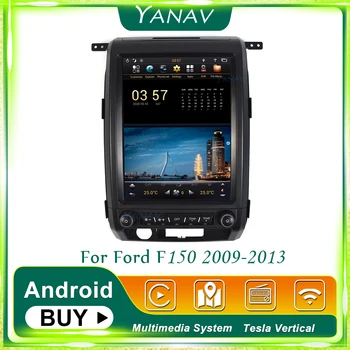 Android 2 Din autorádia Audio GPS Navigácia Pre Ford F150 na roky 2009-2013 Vedúci Jednotky Auto Video, Stereo Prijímač Multimediálny MP3 Prehrávač