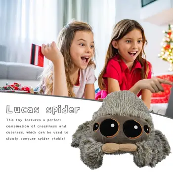 Nové 20cm Cartoon 3D Lucases Spider Plyšové Hračky Kawaii Zvierat Spider Lucases Plyšové Hračky, Bábiky, Plyšové Darčeky Pre Deti, Dievčatá