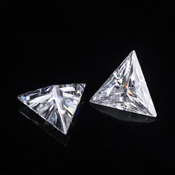 Voľné Moissanite 0.03 ct Na 3ct VVS1 D Farba Bilióna Tvar Vyzerať Ako Skutočný Diamant Prejsť Tester Drahokamy Kameň Pre Šperky Robiť
