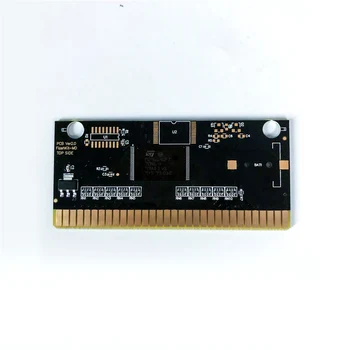 Ranger-X - EUR Štítok Flashkit MD Electroless Zlato PCB Karty pre Sega Genesis Megadrive Video Herné Konzoly