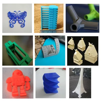 NORTHCUBE 3D Tlačiarne Vlákna 1.75 mm ABS Vlákna 1kg Tlačové Materiály 3D Plastická Tlač Vlákna transparentná červená