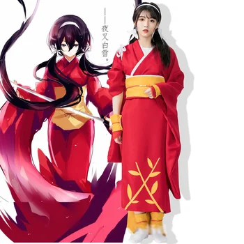 Anime Bungou Túlavých Psov Kyoka Izumi Cosplay Kostým Ženy Halloween Party Cos Japonské Kimono Župan