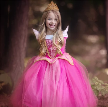 Fancy Halloween Kostým Detský Role-Play, Party Šaty Návrhára Princezná Šaty Pre Dievča Víla Deti Deti Oblečenie Dievča Oblečenie