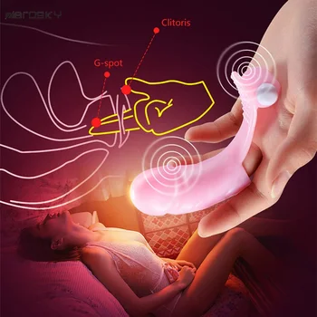 Virating Prst Rukáv s Bullet Vibrátor G-Spot Stimulátor Masáž Sexuálne Hračky pre Ženy, Dospelých Produkty Zerosky