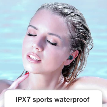 Bezdrôtové Slúchadlá Bluetooth 5.0 Slúchadlá 9D Stereo Potlačením Hluku TWS Športové Headset s Mikrofónom Touch Ovládania Earburds Pk I12