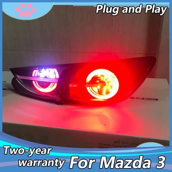 Auto Styling pre Mazda 3 Axela zadné Svetlá-2019 Mazda3 Axela Hatchback LED koncových svetiel DRL Signál Brzdy Zadnej strane Príslušenstvo