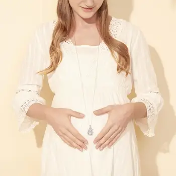 EUDORA 18 mm tehotenstva bola lopta náhrdelník Anjel dieťa vajcia harmónia bola lopta klietky Náhrdelník Na Tehotenstvo ženy Šperky Darček K406