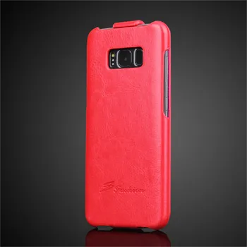 Luxusné Poznámka 8 Retro R64 Kože Flip Puzdro Pre Samsung Galaxy S7edge S8 Plus S9 S10 Vertikálne Kryt Telefónu