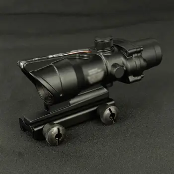 Taktické ACOG 1X32 Green/Red Dot Sight Optické Puška Rozsahy Pre 20 mm Picatinny Rail Pre M4 AR 15 Lov Rozsah
