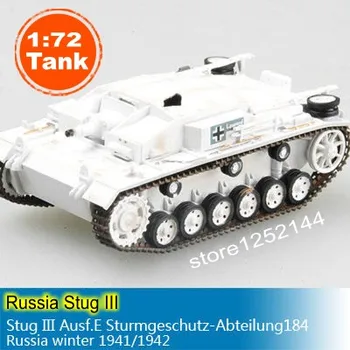 Montované Tank Model 1:72 Rozsahu Static Tank Model ruskej Stug III Ausf.E Sturmgeschutz-Abteilung 184 Zberateľskú Nádrž 36142