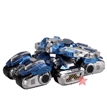 MU Star Craft 2 Terran Siege Tank DIY 3D Kovov Puzzle Zostaviť Model Budovy Súpravy Laserom Rezané Skladačka Hračky-JH-N030