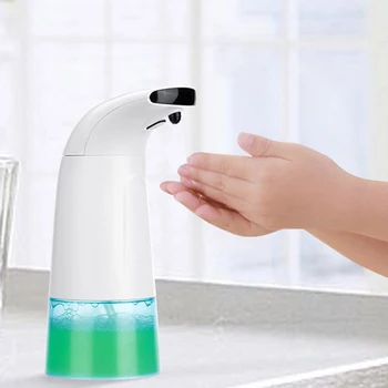 1 ks 250 ml Pena Ručné Umývanie Stroj Automatické Foaming Mydla Inteligentný Senzor Touchless Strane Podložka Pre Domáce Reštaurácia Hotela