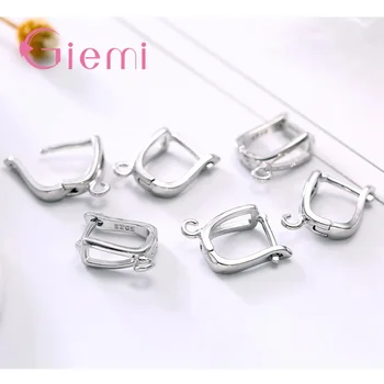 Nový Príchod 925 Sterling Silver Šperky Pre Ženy, Dámy Hoop Náušnice Lacné Ceny Factory Priamy Predaj Príslušenstva