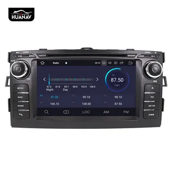 DSP Android 9.0 64GB Auta GPS Navigácie Auto DVD prehrávač pre Toyota Auris 2006-2012 auto stereo rádio multimediálny prehrávač vedúci jednotky