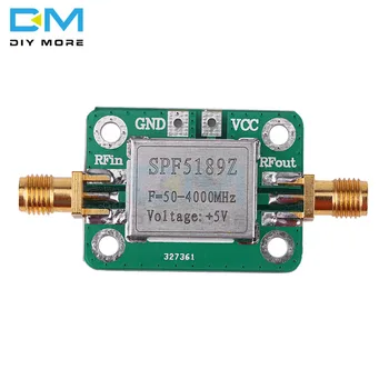 LNA 50-4000 MHz RF SPF5189 NF o 0,6 dB nízkošumový Zosilňovač Signálu a Prijímač Palube Bezdrôtový Komunikačný Modul S Shield Shell