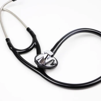 Klasické Jedno Hlava Black Master Kardiológia Klinická Odborná Estetoscopio Lekárske Roztomilý Lekár Sestra Stetoskop