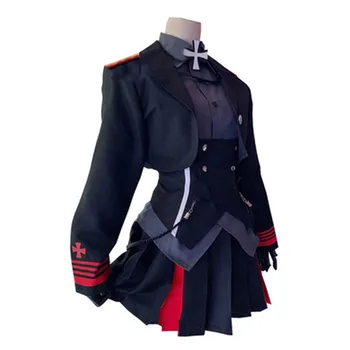 Vlastné Osobné mieru Azur Lane Zber KM Roon cosplay kostým uniforme, Halloween kostýmy pre ženy Anime šaty