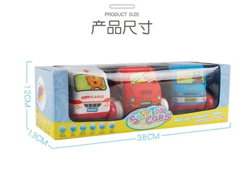 3ks/Set Komiksu, Anime Handričkou Školy Ambulancie Taxi Policajné Auto Modely Lacné Hračky Pre Deti, Darčeky