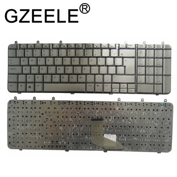 GZEELE English UI klávesnica pre HP DV7-1000 DV7-1100 DV7-1200 DV7-2000 DV7-1500 DV7T DV7Z strieborná klávesnica