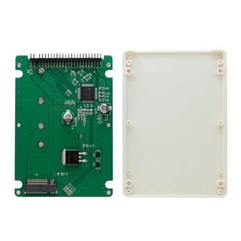 M. 2 NGFF B+M Kľúč SATA SSD 44 Pin 2.5 IDE Converter Karty Adaptéra s puzdrom