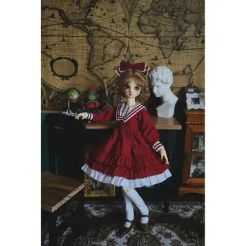 Fantasy Lolita Šaty Pre 1/6 1/4 MSD 1/3 SD DZ AOD YOSD BJD Doll Oblečenie Dollfie
