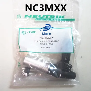 10PCS pôvodný PRE konektor NEUTRIK 5 KS NC3MXX + 5 KS NC3FXX Muž et femelle Osn ensemble 3 Broches XLR Connecteur avec!