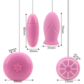 IKOKY Stimulátor Klitorisu Sexuálne Hračky Pre Ženy 6 Frekvencií Skákanie Vajcia Vibrátor otočná Kefa Pošvy Loptu G-spot Masér