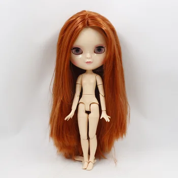 Blyth bábika ľadovej licca telo BL232 Módne super hladké wild rovné vlasy spoločný orgán 1/6 30 cm darček hračka