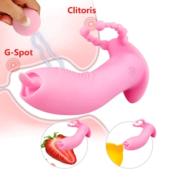 Jazyk Vibrátory Energie Vibračné Vajíčko G-spot Masáž Lízanie Stimulátor Klitorisu Erotické vibrátory pre seca Dospelých, Sexuálne Hračky