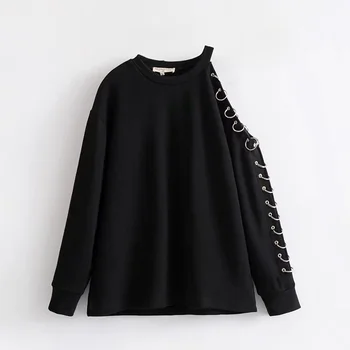 Mikina žena hoodies pre ženy punk gotický mikina oblečenie steampunk žena mikina ženy 2019 DD1478 S